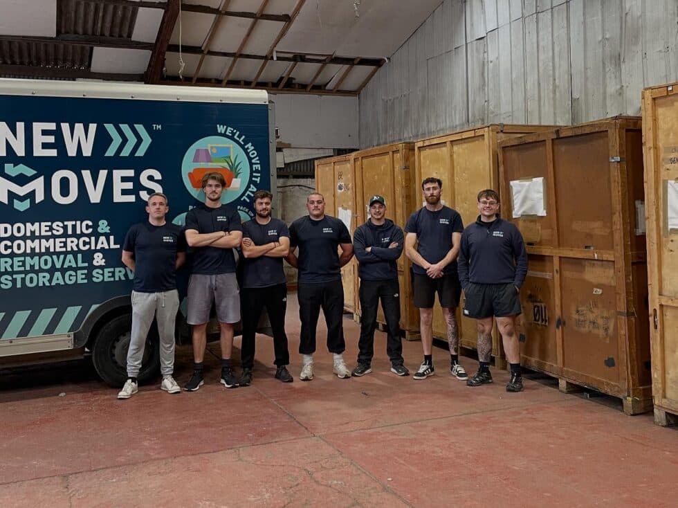 New Moves Removals branded van